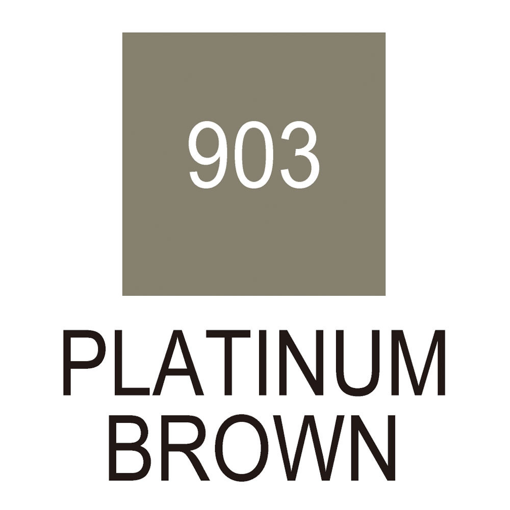 Pisak pędzelkowy Zig Clean Color Real Brush - Kuretake - 903, Platinum Brown