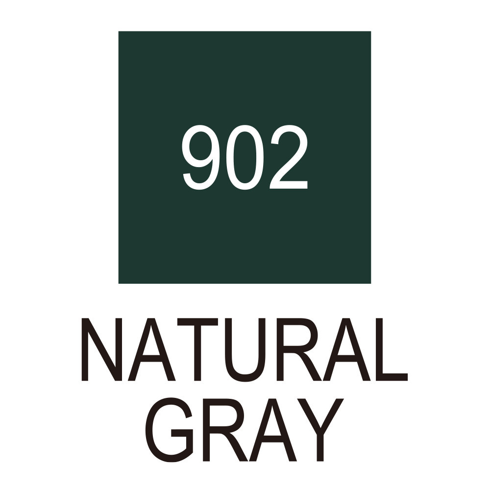 Pisak pędzelkowy Zig Clean Color Real Brush - Kuretake - 902, Natural Gray