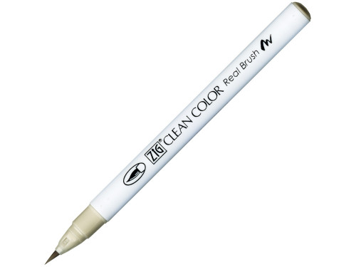 Pisak pędzelkowy Zig Clean Color Real Brush - Kuretake - 901, Gray Tint