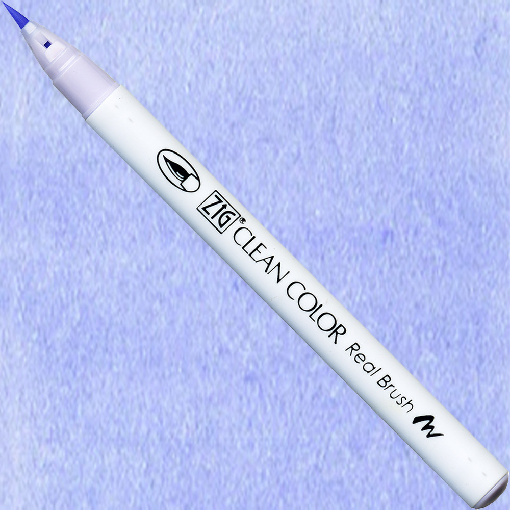 Pisak pędzelkowy Zig Clean Color Real Brush - Kuretake - 803, English Lavender
