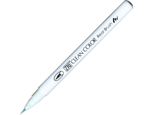 Zig Clean Color Real Brush Pen - Kuretake - 302, Haze Blue