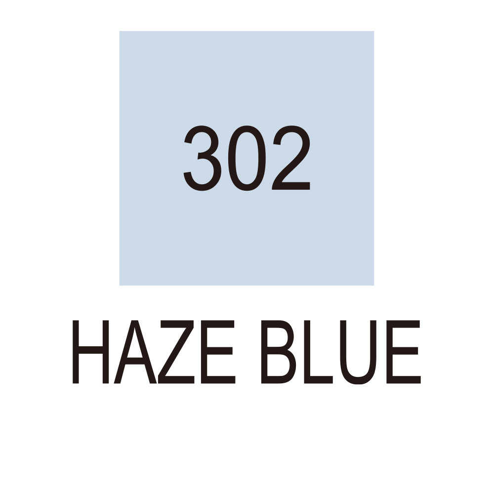 Pisak pędzelkowy Zig Clean Color Real Brush - Kuretake - 302, Haze Blue