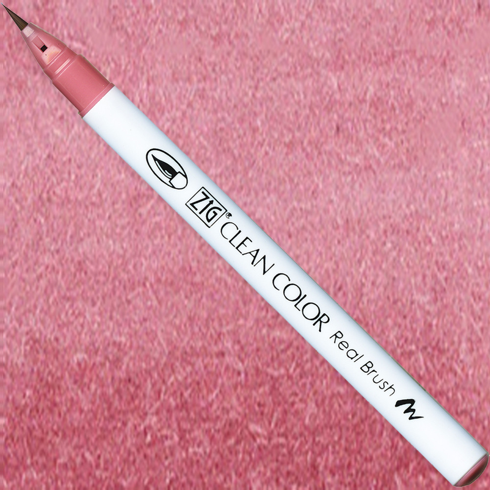 Zig Clean Color Real Brush Pen - Kuretake - 230, Pale Rose