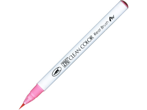 Pisak pędzelkowy Zig Clean Color Real Brush - Kuretake - 202, Peach Pink