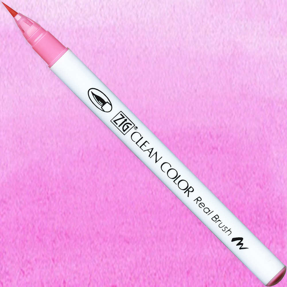 Zig Clean Color Real Brush Pen - Kuretake - 202, Peach Pink