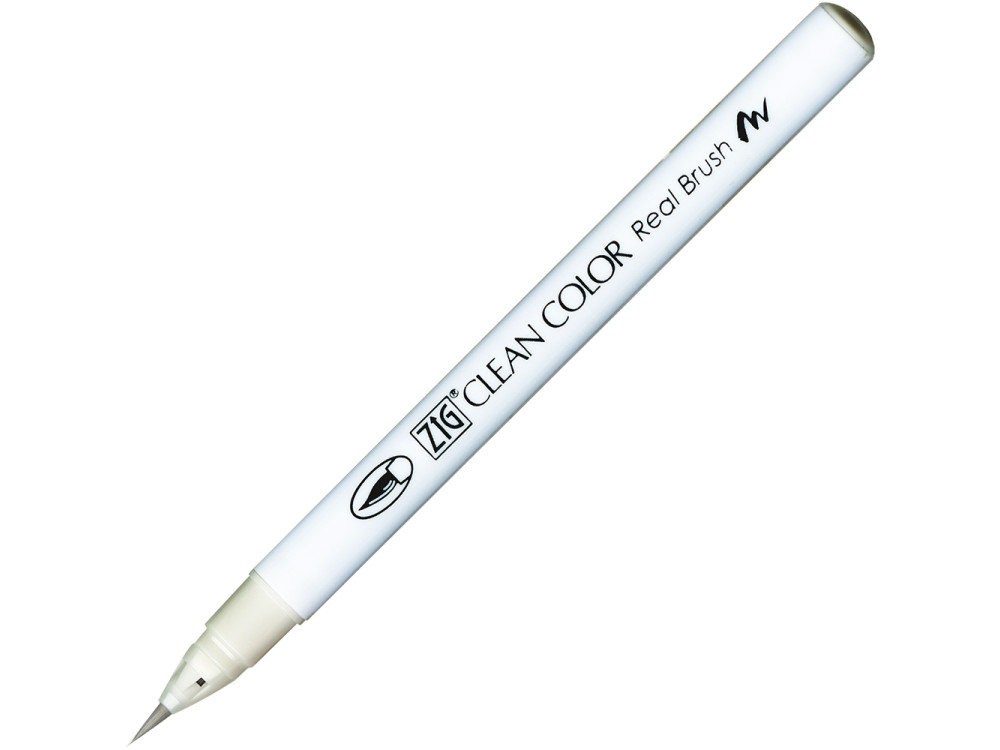 Pisak pędzelkowy Zig Clean Color Real Brush - Kuretake - 099, Cool Gray 1