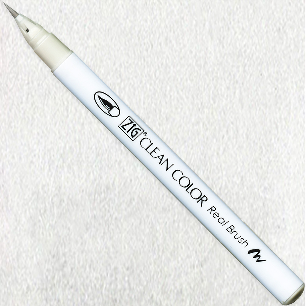 Pisak pędzelkowy Zig Clean Color Real Brush - Kuretake - 099, Cool Gray 1