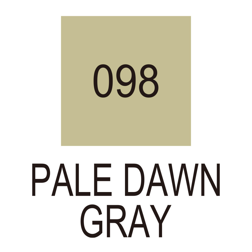 Pisak pędzelkowy Zig Clean Color Real Brush - Kuretake - 098, Pale Dawn Gray