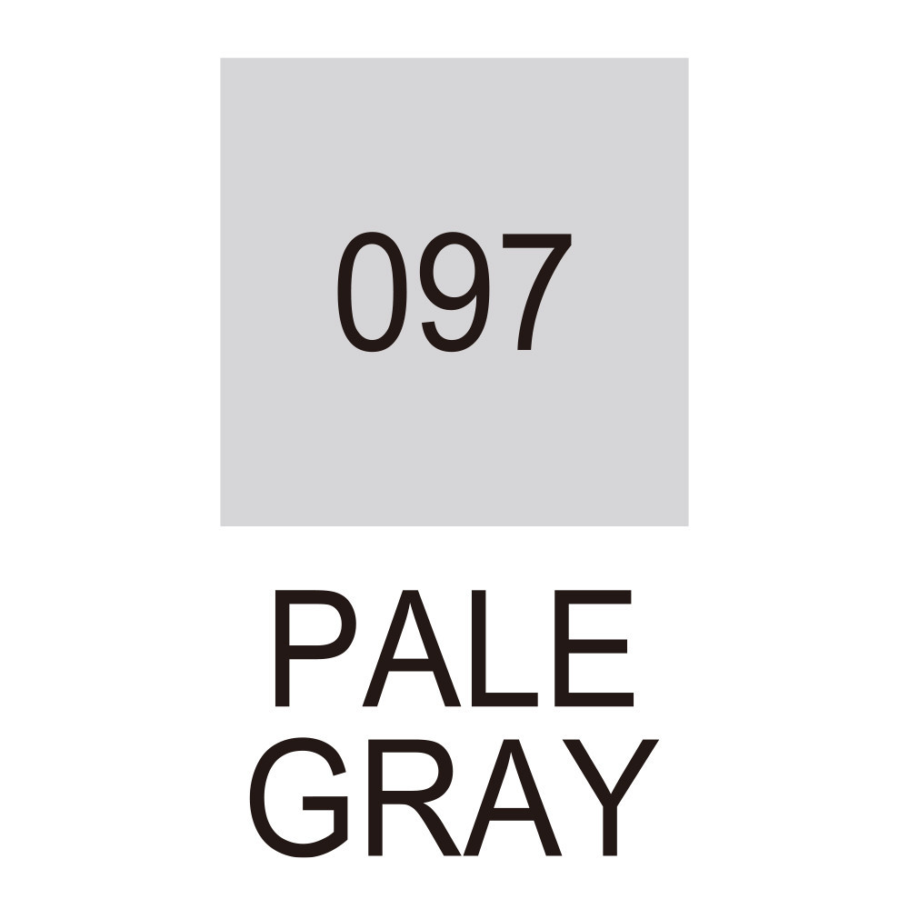 Pisak pędzelkowy Zig Clean Color Real Brush - Kuretake - 097, Pale Gray