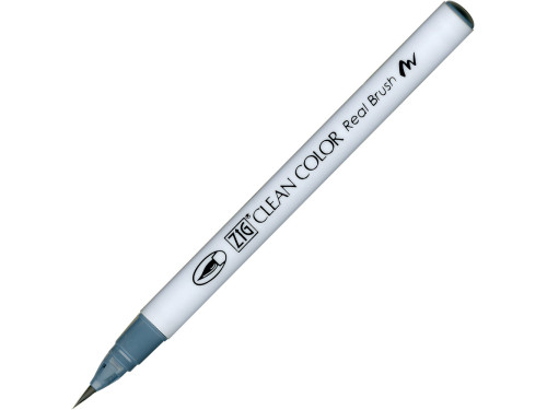 Pisak pędzelkowy Zig Clean Color Real Brush - Kuretake - 092, Blue Gray