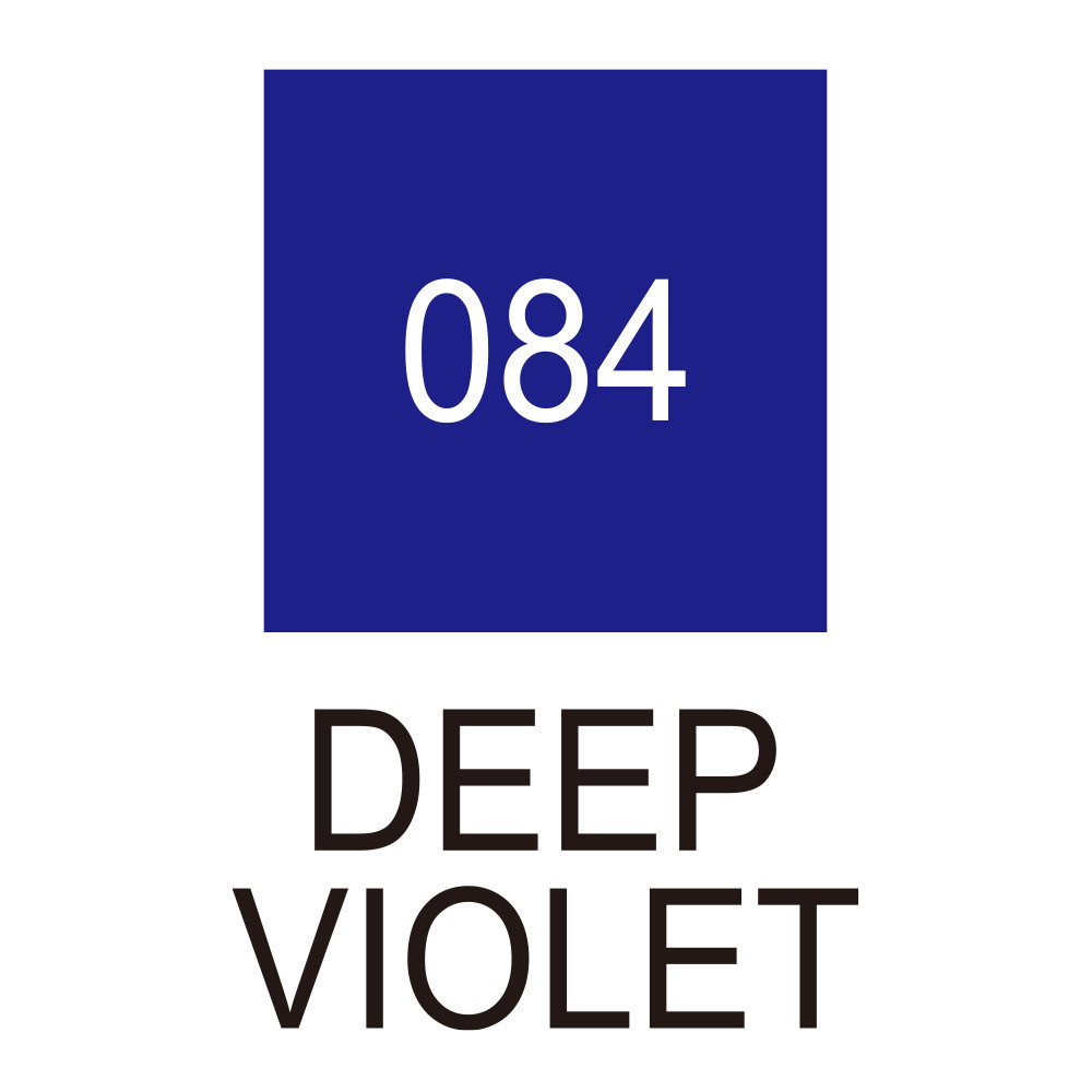 Pisak pędzelkowy Zig Clean Color Real Brush - Kuretake - 084, Deep Violet