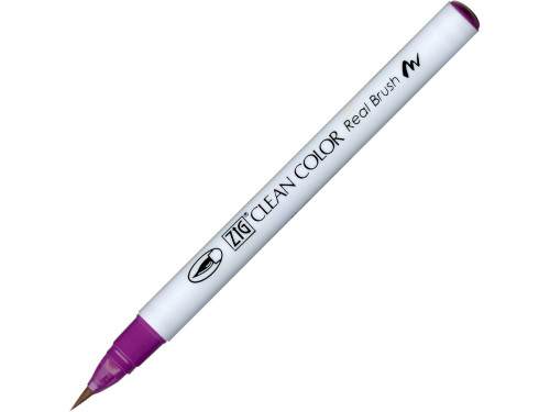 Zig Clean Color Real Brush Pen - Kuretake - 082, Purple