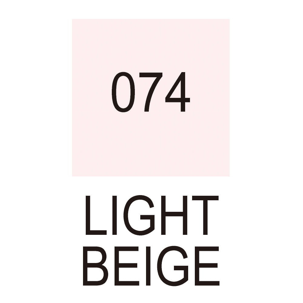Pisak pędzelkowy Zig Clean Color Real Brush - Kuretake - 074, Light Beige