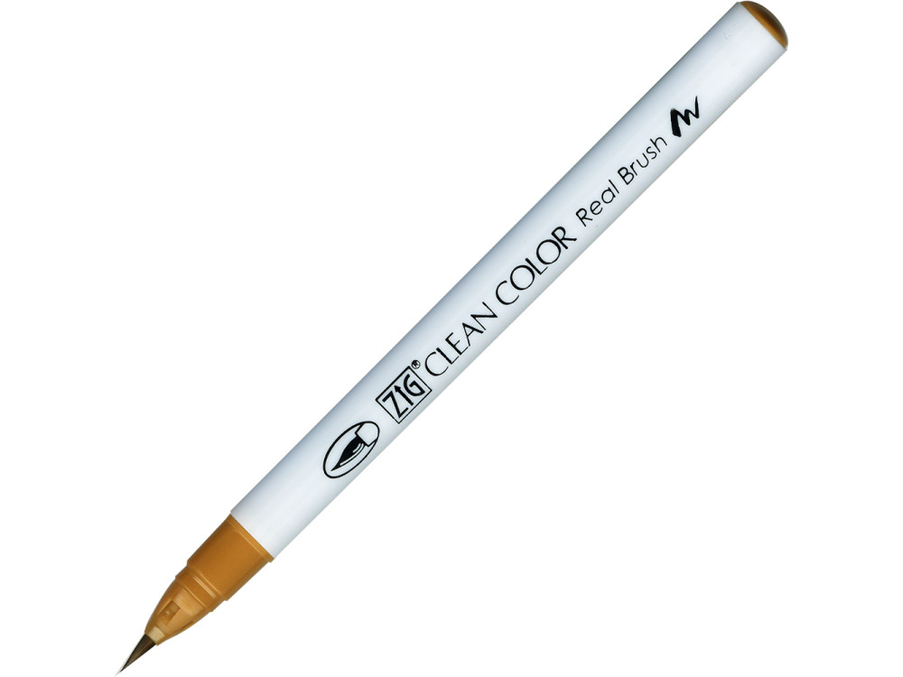Pisak pędzelkowy Zig Clean Color Real Brush - Kuretake - 072, Beige