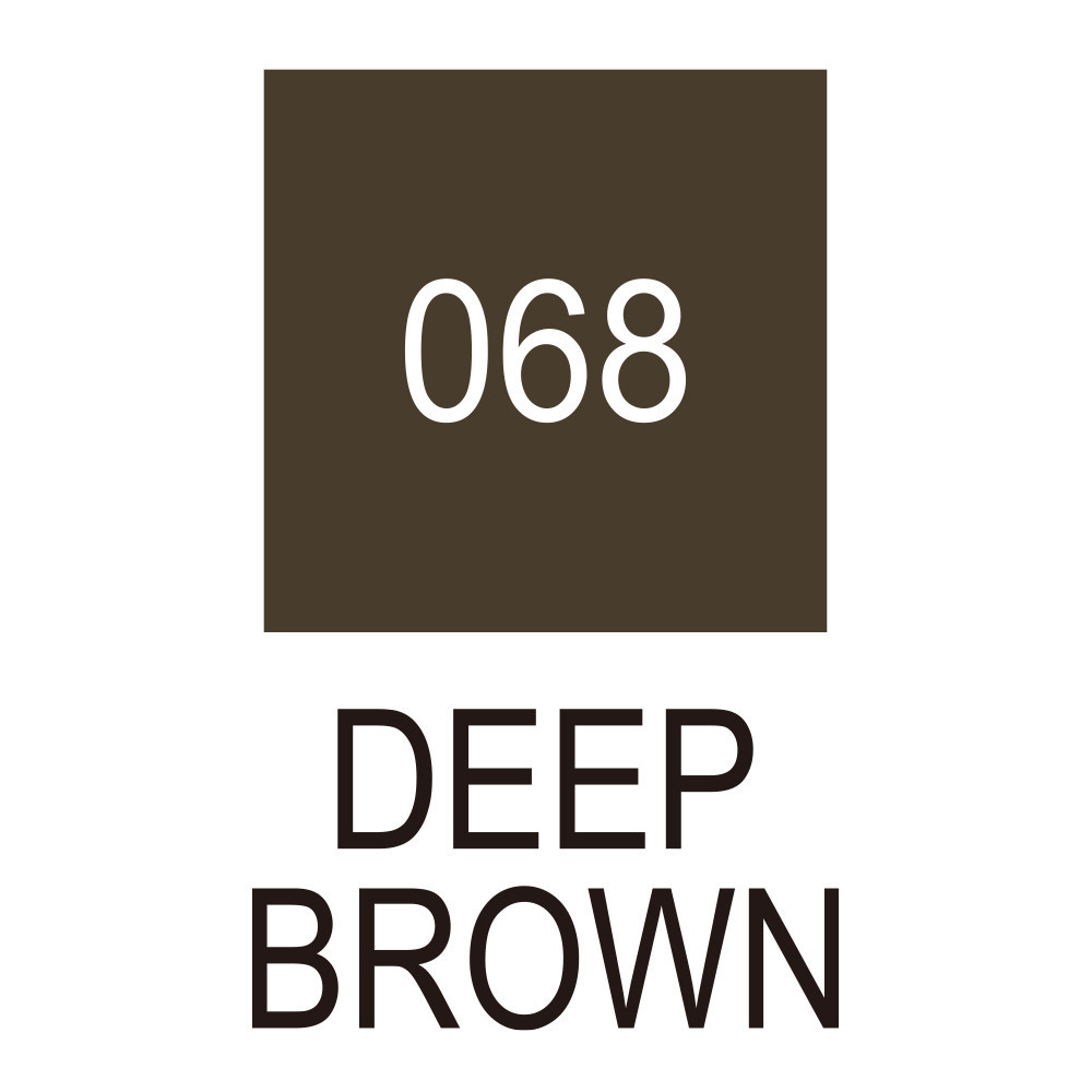 Pisak pędzelkowy Zig Clean Color Real Brush - Kuretake - 068, Deep Brown