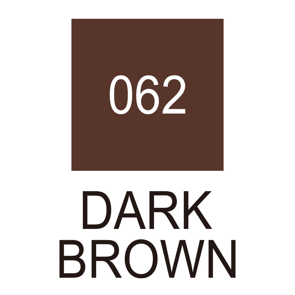 Pisak pędzelkowy Zig Clean Color Real Brush - Kuretake - 062, Dark Brown
