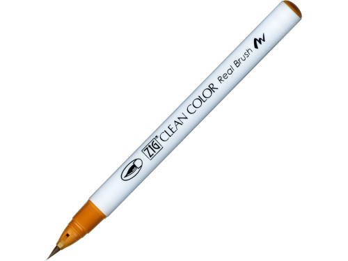 Zig Clean Color Real Brush Pen - Kuretake - 061, Light Brown