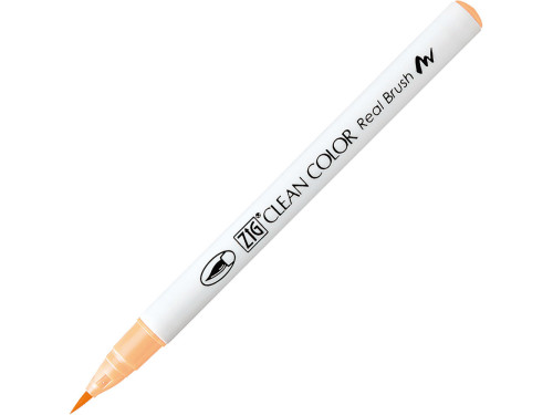 Pisak pędzelkowy Zig Clean Color Real Brush - Kuretake - 054, Pale Orange
