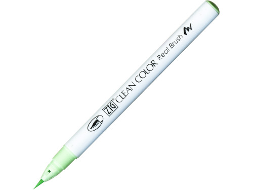 Pisak pędzelkowy Zig Clean Color Real Brush - Kuretake - 049, Green Shadow