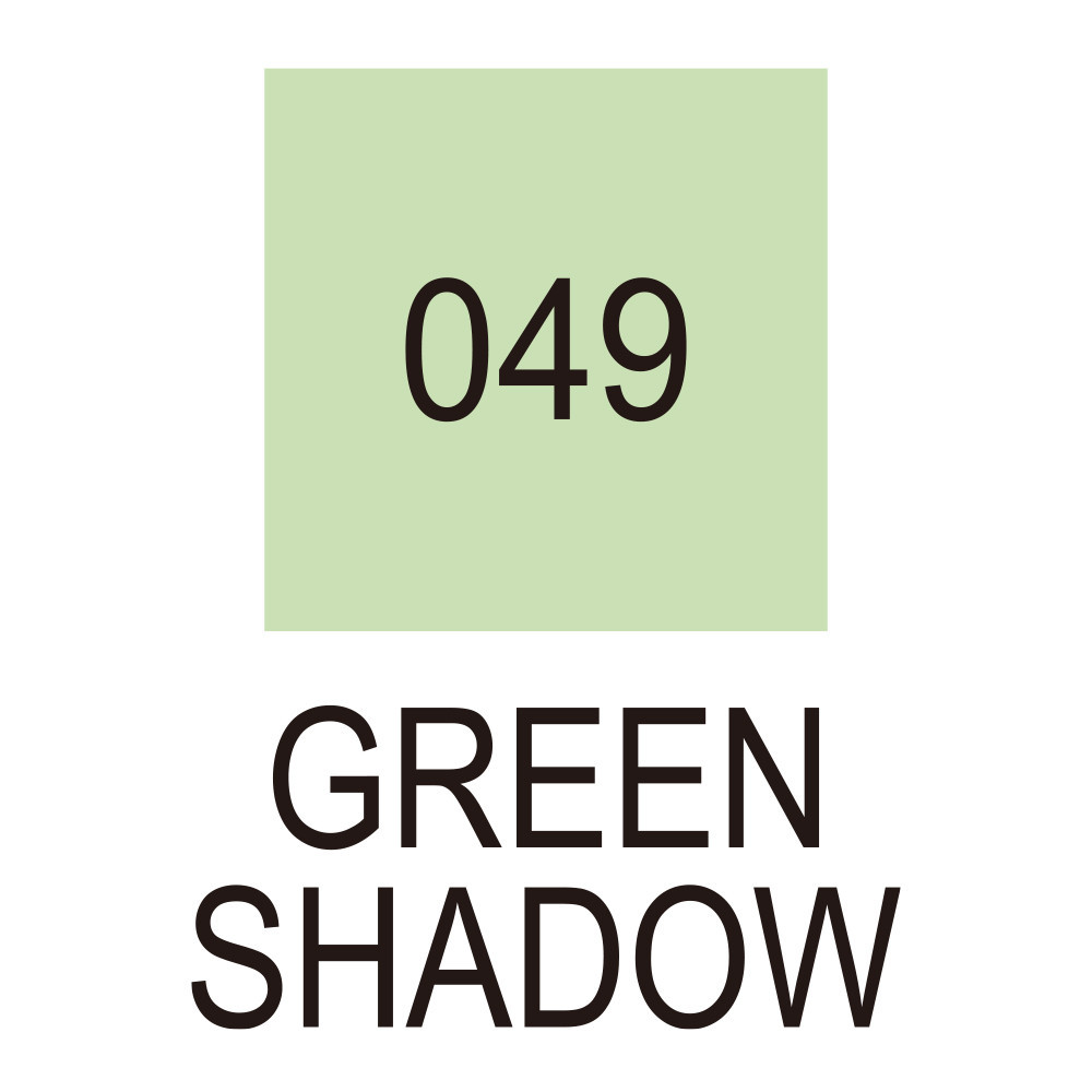 Pisak pędzelkowy Zig Clean Color Real Brush - Kuretake - 049, Green Shadow