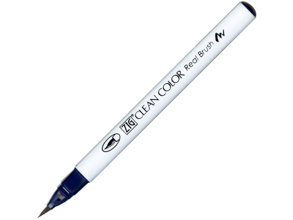 Pisak pędzelkowy Zig Clean Color Real Brush - Kuretake - 035, Deep Blue