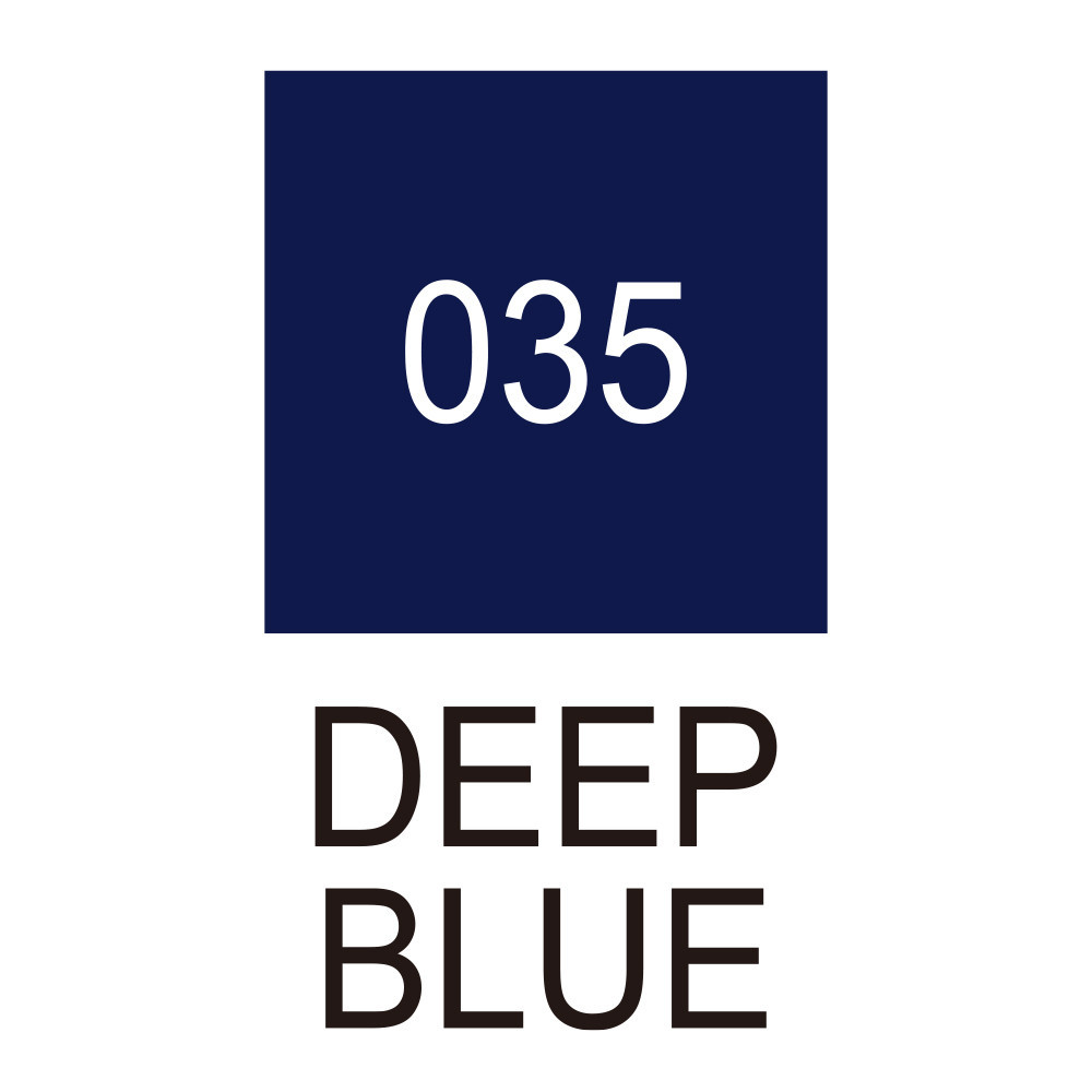 Pisak pędzelkowy Zig Clean Color Real Brush - Kuretake - 035, Deep Blue
