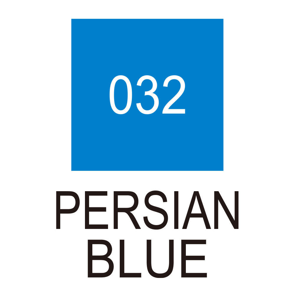 Pisak pędzelkowy Zig Clean Color Real Brush - Kuretake - 032, Persian Blue