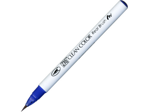 Pisak pędzelkowy Zig Clean Color Real Brush - Kuretake - 030, Blue