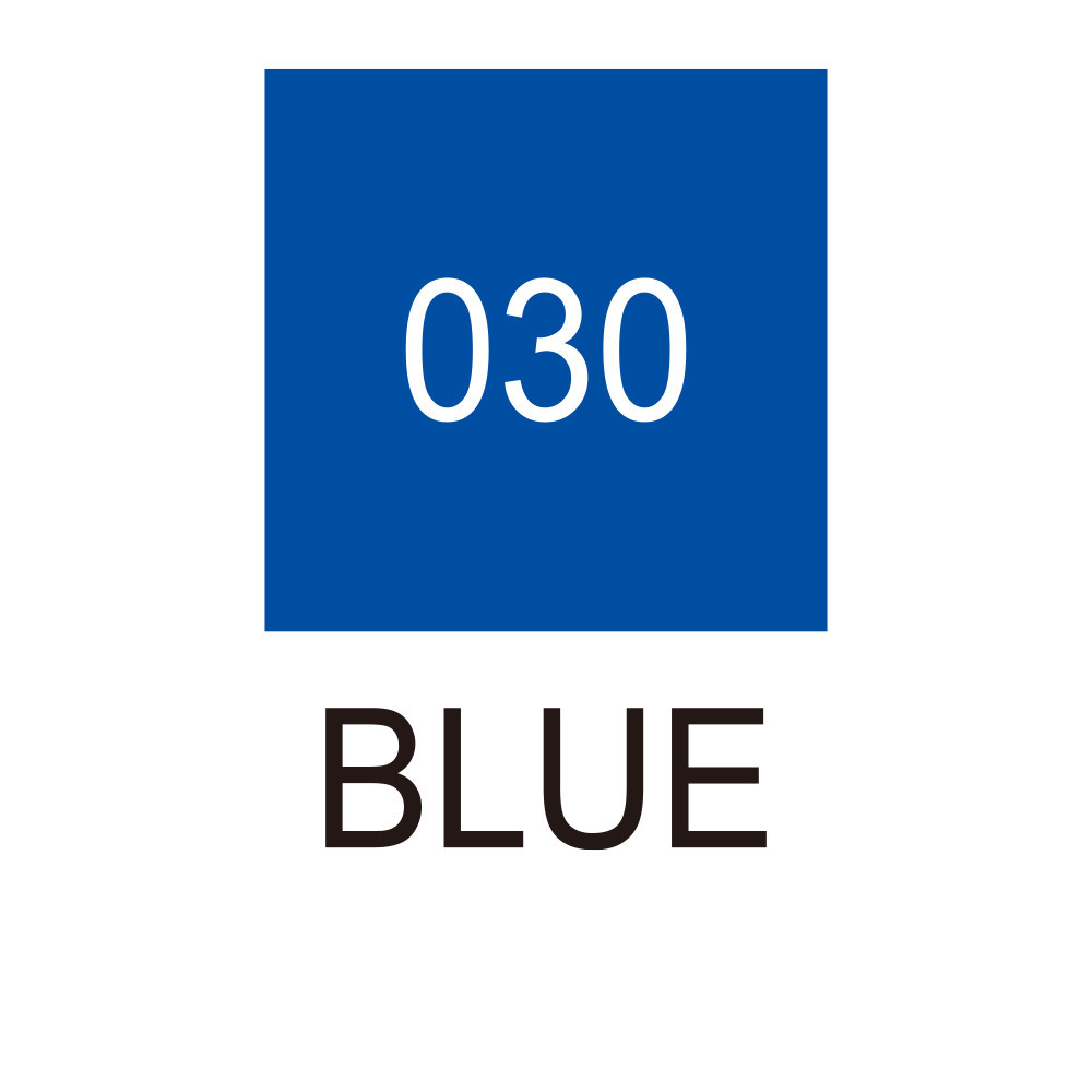 Pisak pędzelkowy Zig Clean Color Real Brush - Kuretake - 030, Blue