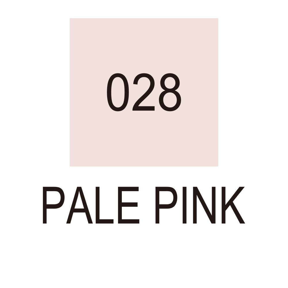 Pisak pędzelkowy Zig Clean Color Real Brush - Kuretake - 028, Pale Pink