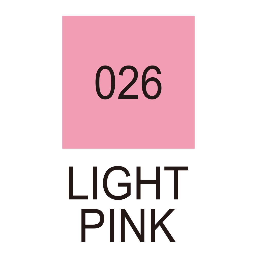 Pisak pędzelkowy Zig Clean Color Real Brush - Kuretake - 026, Light Pink