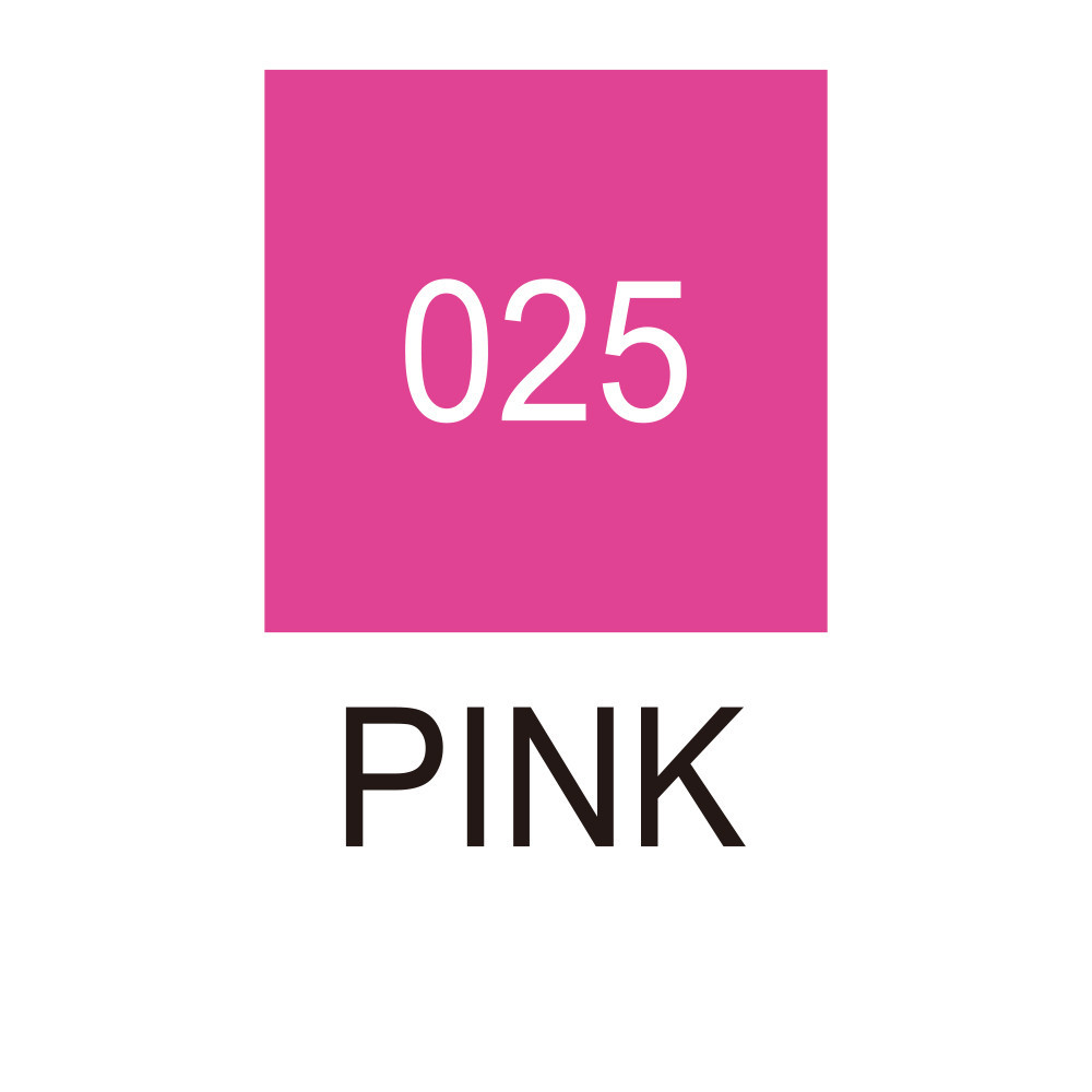 Pisak pędzelkowy Zig Clean Color Real Brush - Kuretake - 025, Pink