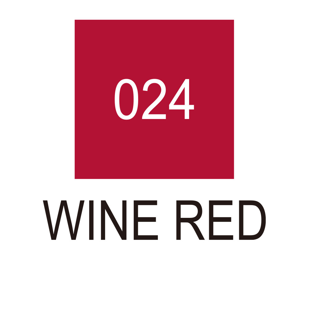Pisak pędzelkowy Zig Clean Color Real Brush - Kuretake - 024, Wine Red