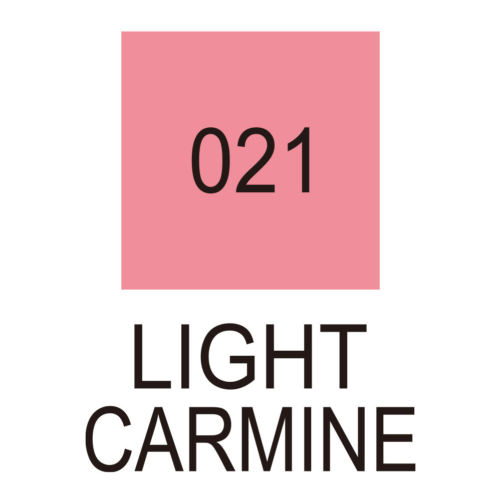 Zig Clean Color Real Brush Pen - Kuretake - 021, Light Carmine