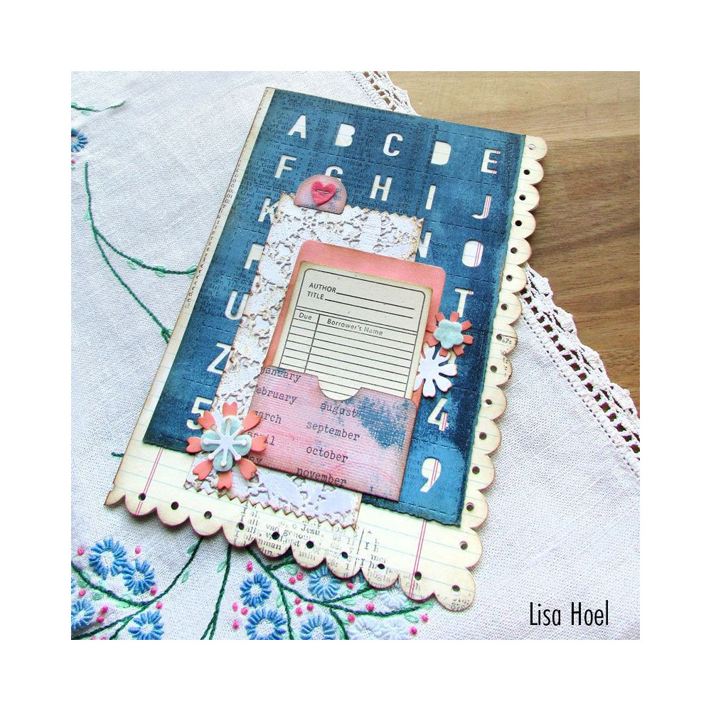 Thinlits cutting die - Sizzix - Tile Alphanumeric by Eileen Hull
