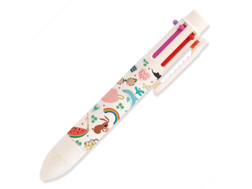 Rainbow Tinou gel pen - Djeco - 6 colors