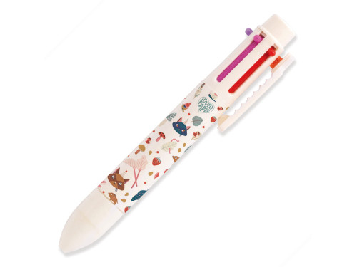 Rainbow Lucille gel pen - Djeco - 6 colors