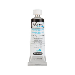 Norma Blue water-mixable oil paint - Schmincke - 626, Vandyke Brown, 35 ml