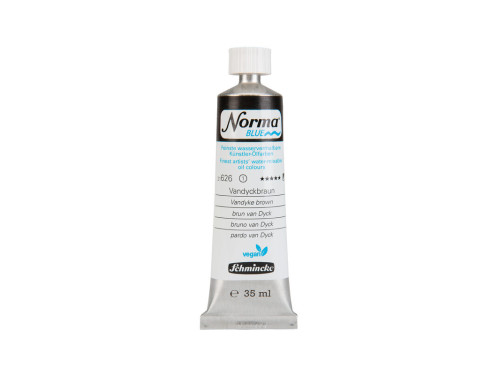 Farba olejna Norma Blue - Schmincke - 626, Vandyke Brown, 35 ml