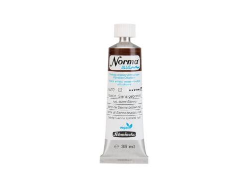Farba olejna Norma Blue - Schmincke - 610, Natural Burnt Sienna, 35 ml