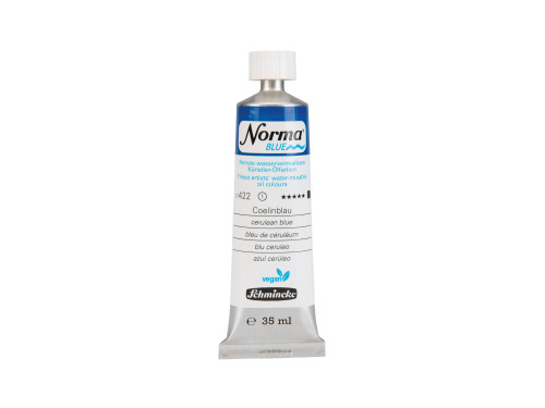 Farba olejna Norma Blue - Schmincke - 422, Cerulean Blue, 35 ml
