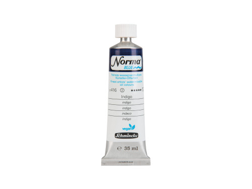 Farba olejna Norma Blue - Schmincke - 416, Indigo, 35 ml