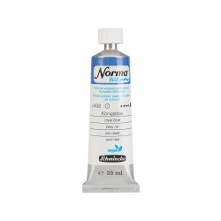 Norma Blue water-mixable oil paint - Schmincke - 406, Royal Blue, 35 ml