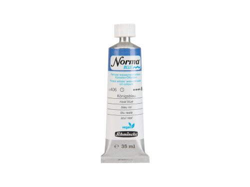 Farba olejna Norma Blue - Schmincke - 406, Royal Blue, 35 ml