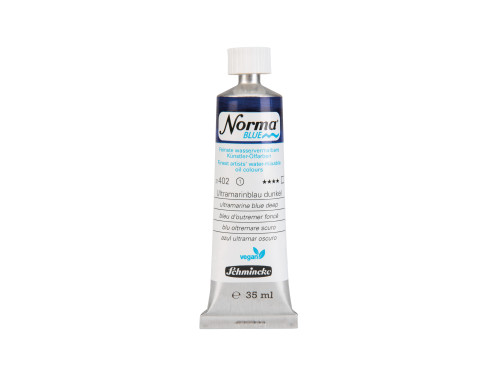 Farba olejna Norma Blue - Schmincke - 402, Ultramarine Blue Deep, 35 ml