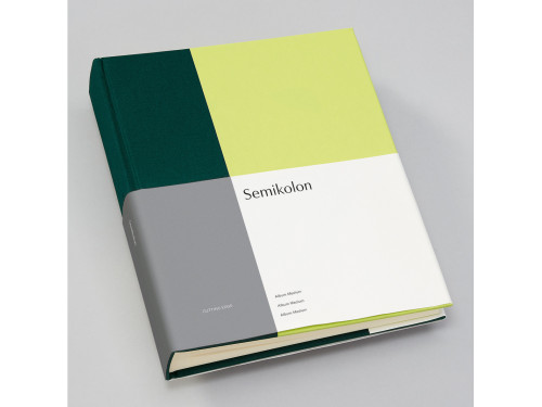 Photo album Cutting Edge Medium - Semikolon - Forest/Kiwi