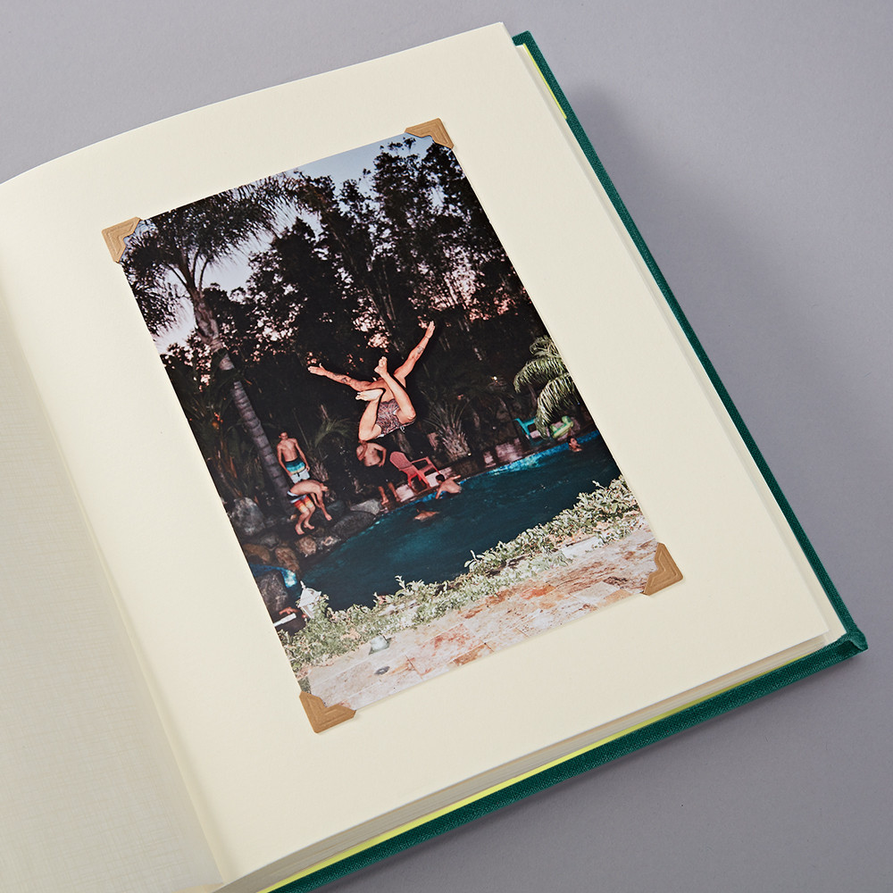 Photo album Cutting Edge Medium - Semikolon - Forest/Kiwi