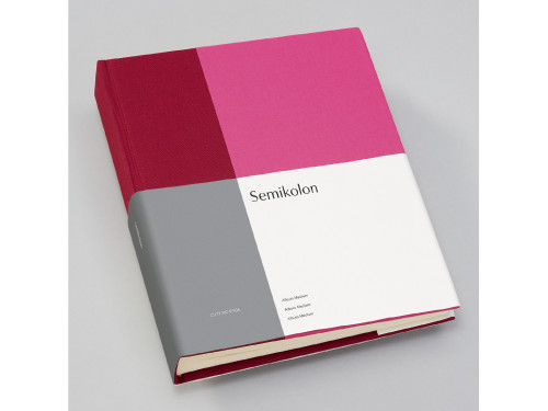 Photo album Cutting Edge Medium - Semikolon - Raspberry/Fuchsia