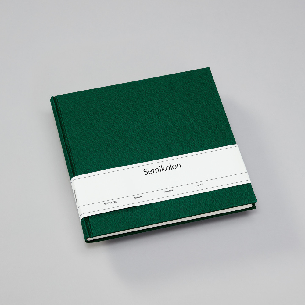 Guest book Heritage Line - Semikolon - Forest, 180 pages