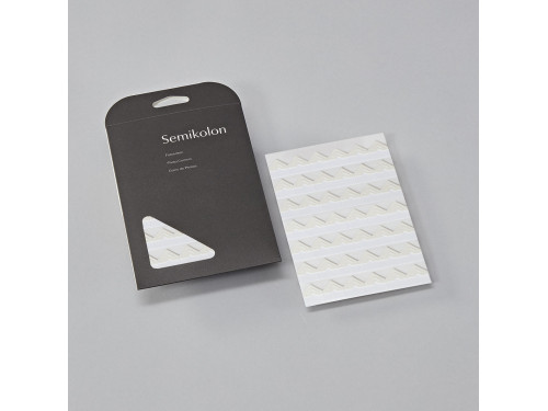 Self-adhesive photo corners - Semikolon - Chamois, 252 pcs.